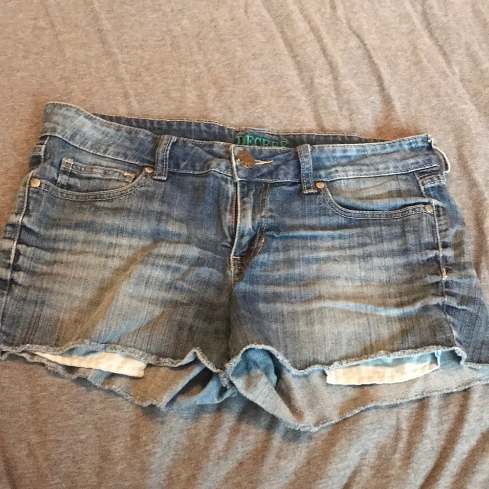 Jean short shorts